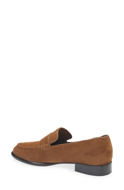 Vince Naomi Suede Easy Loafers In Brown