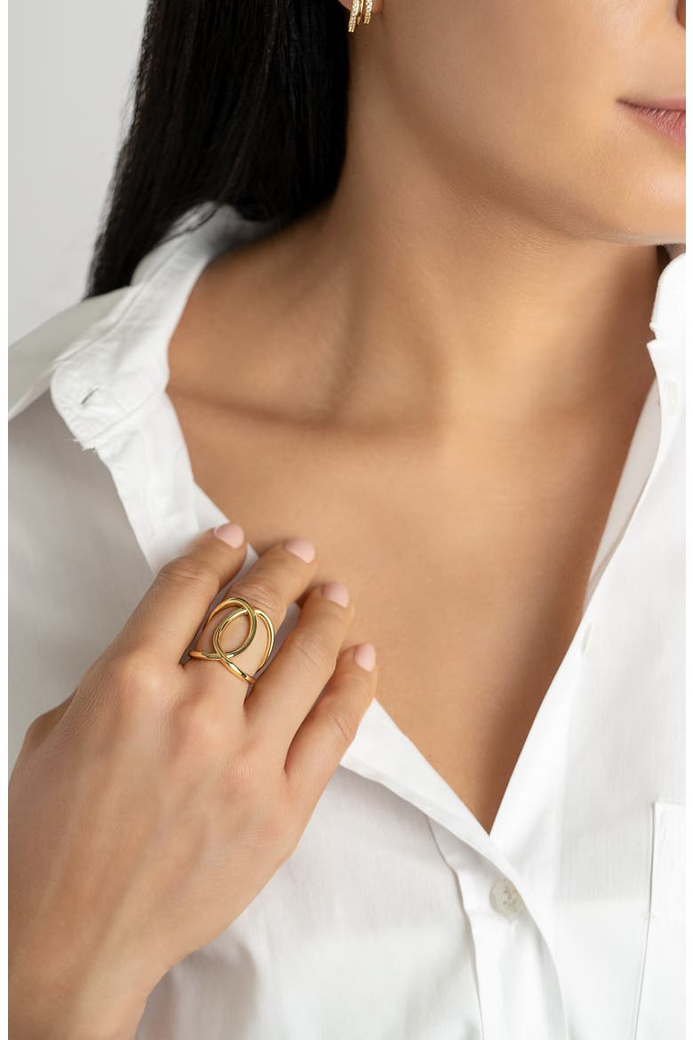 Infinity Ring, Alternate, color, GOLD