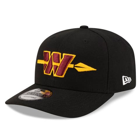 Men's New Era Black Washington Commanders Alternate 9SEVENTY Adjustable Hat