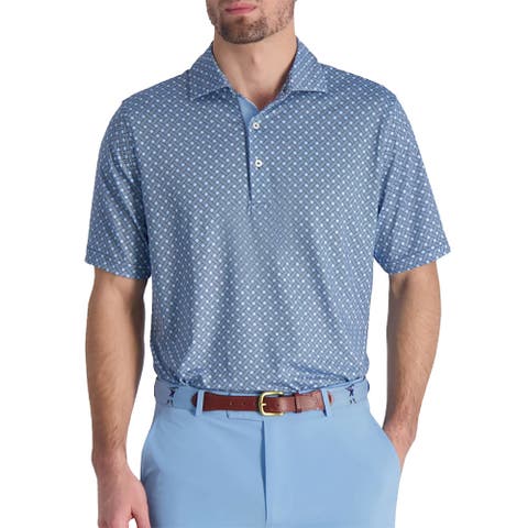 Francis Print Mens Golf Polo