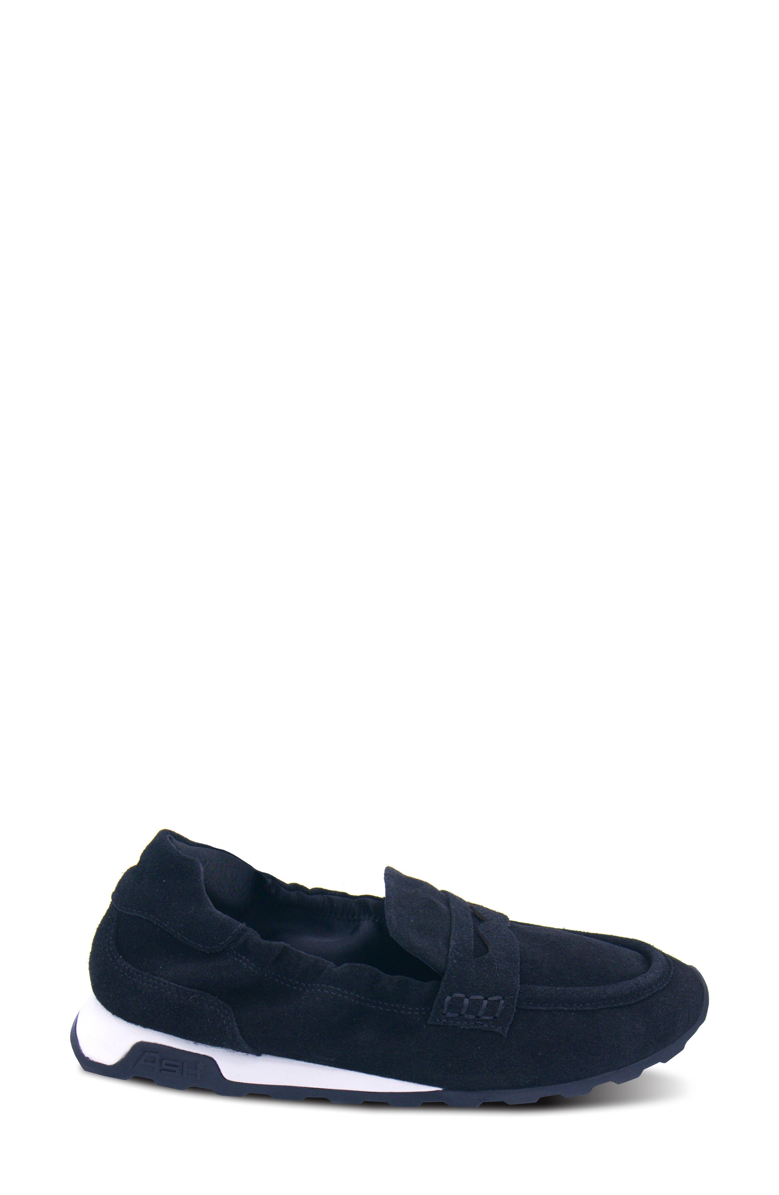 Ash Kriss Loafer Slip-on Sneaker, Alternate, color, Black