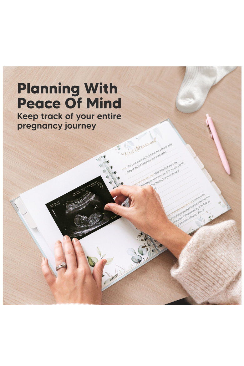 Inspire Pregnancy Journal, Alternate, color, Frost