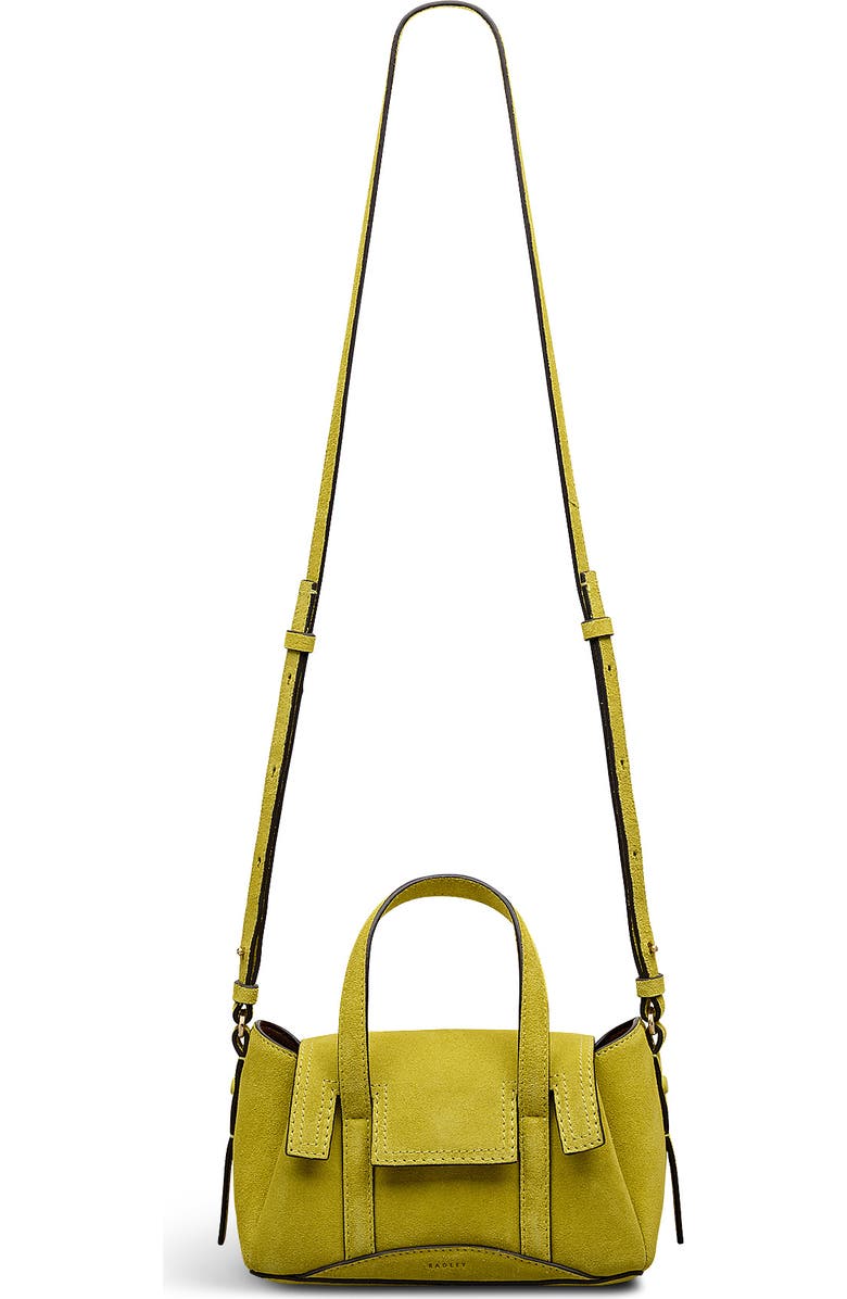 Radley The Chancery - Suede Small Flapover Satchel Bag, Main, color,