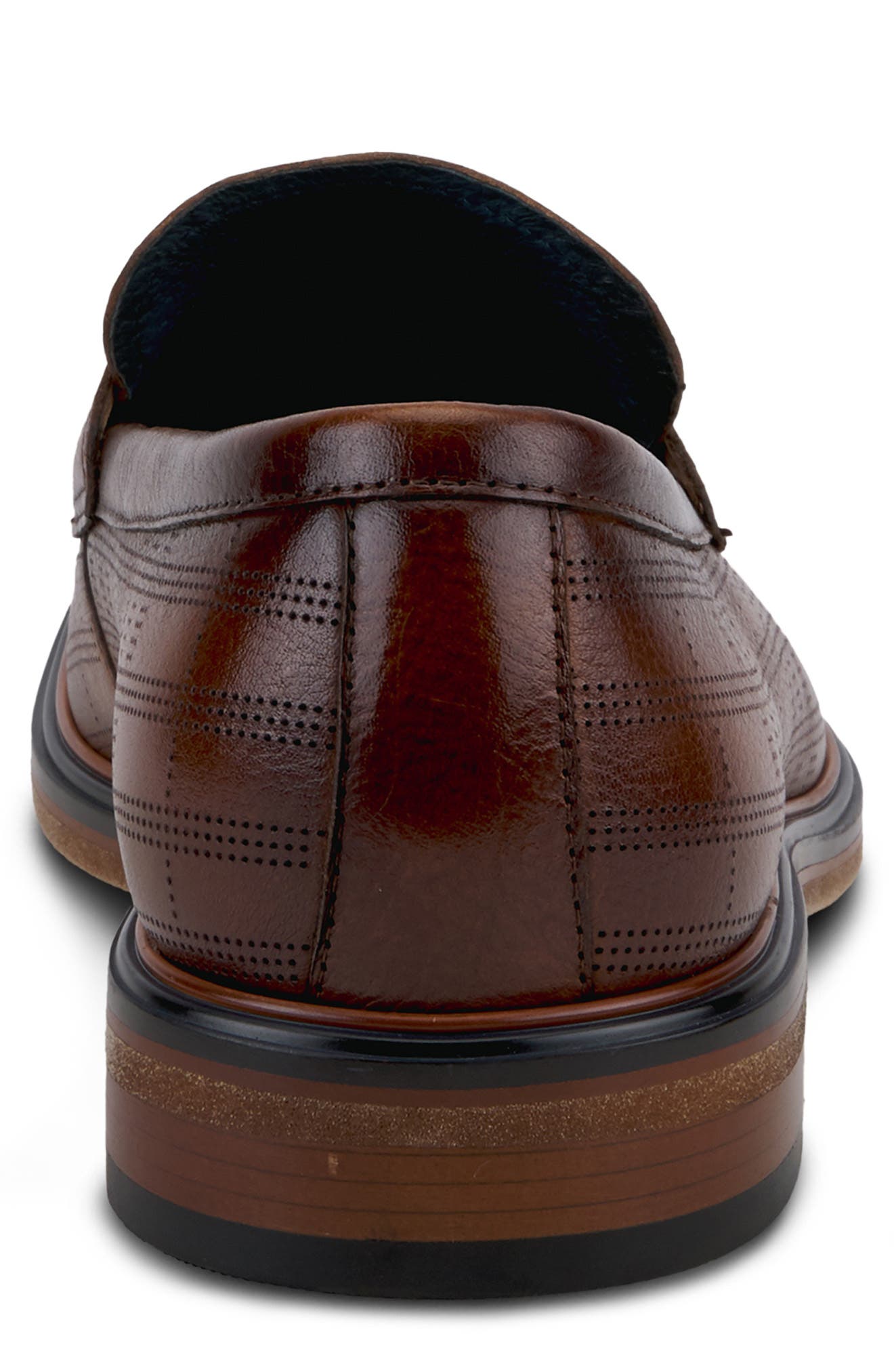 Spring Step Brando Leather Penny Loafer, Alternate, color, Cognac