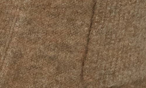 Michael Stars Drea Open Front Cardigan In Brown