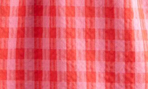 Nordstrom Kids' Gingham Flutter Romper
