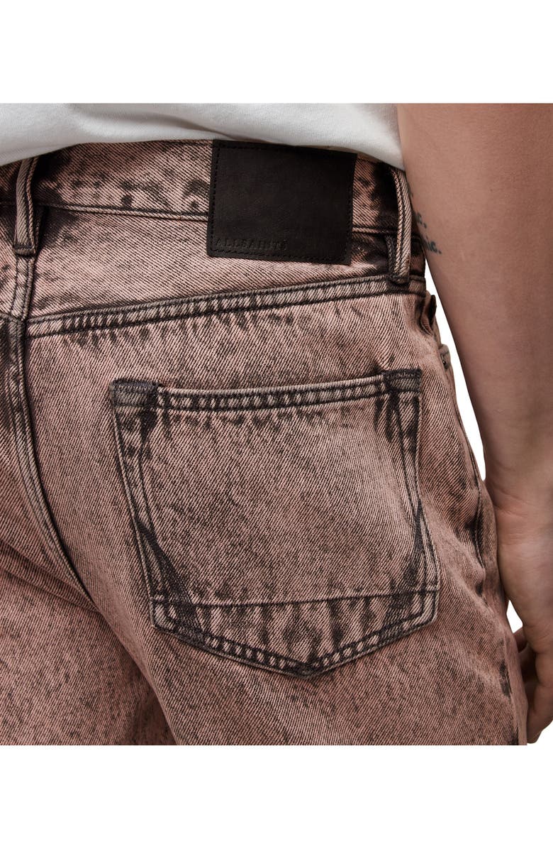 AllSaints Curtis Overdye Slim Fit Jeans, Alternate, color, Ashed Pink