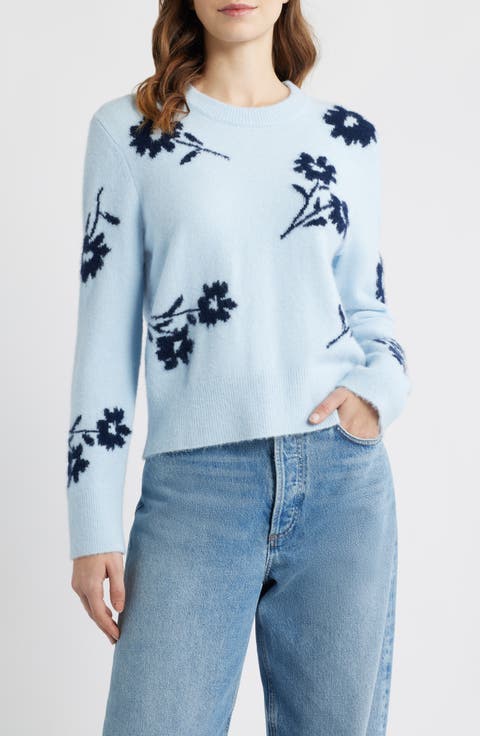 Anise Floral Crewneck Sweater