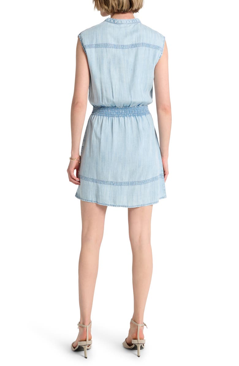 Hatley Abbey Sleeveless Denim Minidress, Alternate, color, 