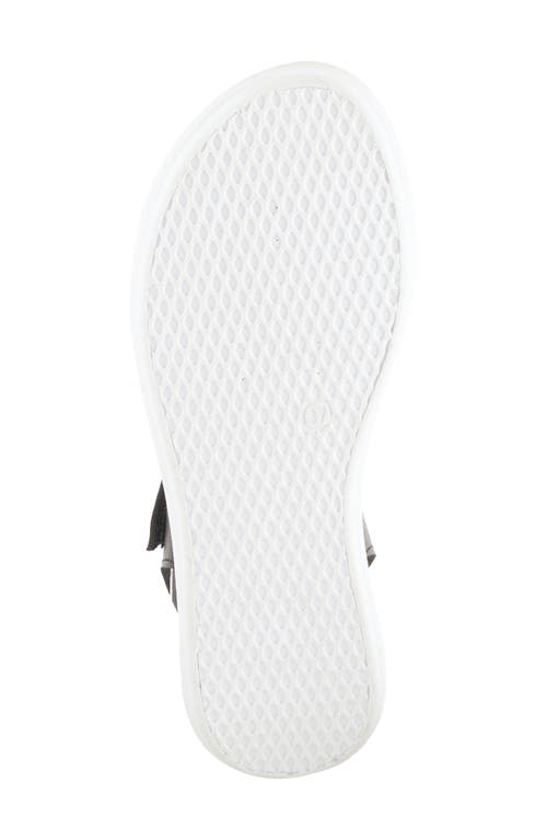 Flexus By Spring Step Chambria Wedge Sandal In Black