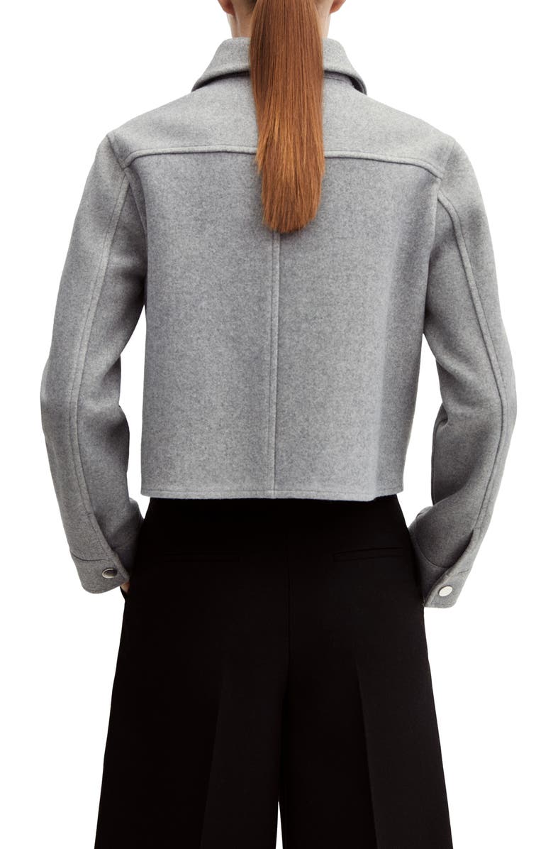 MANGO Structured Zip Jacket, Alternate, color, 