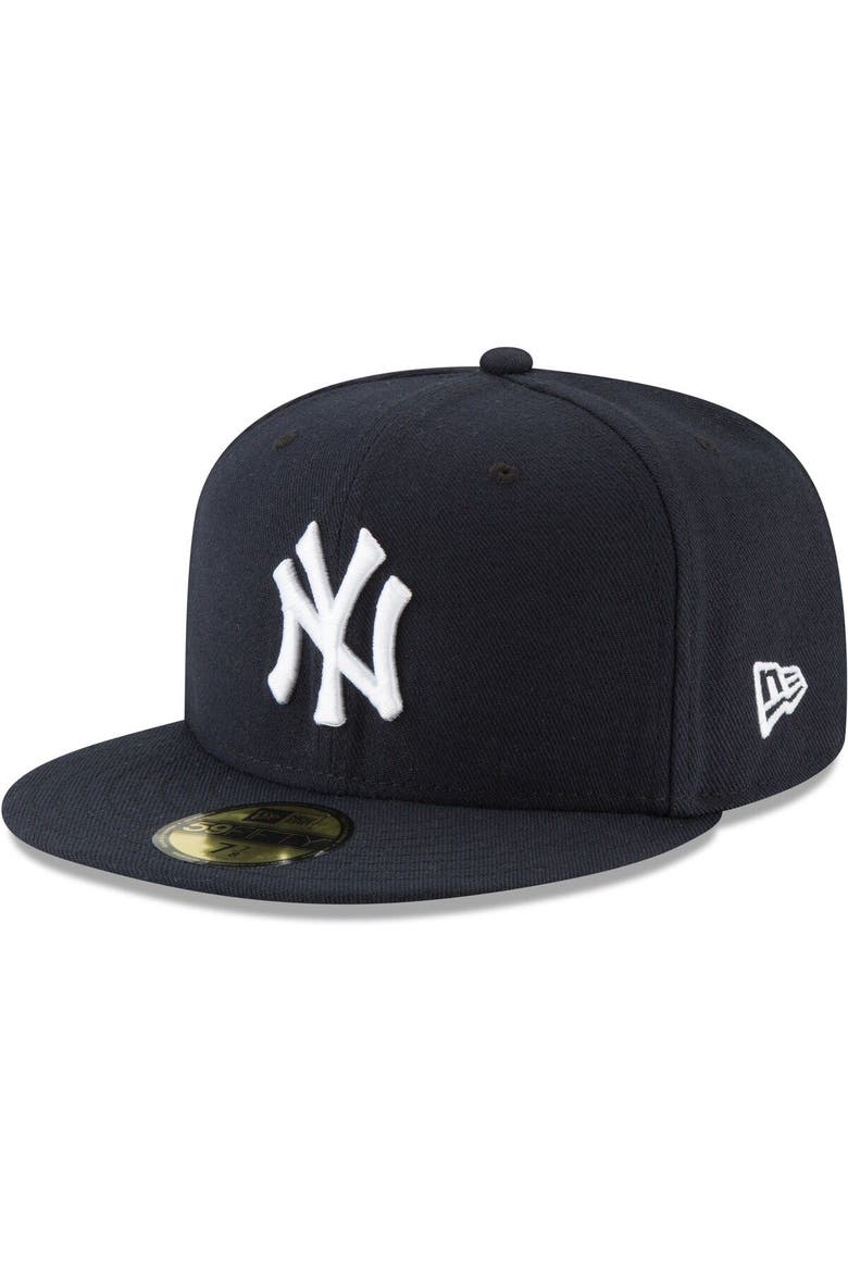 Men's New Era Navy New York Yankees 2022 Old-Timers' Day Authentic Collection On-Field 59FIFTY Fitted Hat, Alternate, color, Navy