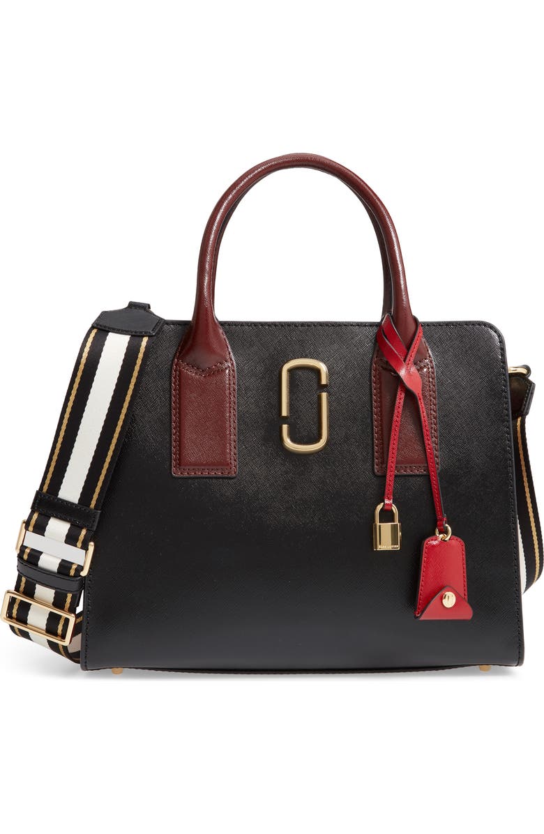 The Marc Jacobs MARC JACOBS Big Shot Leather Tote, Main, color,