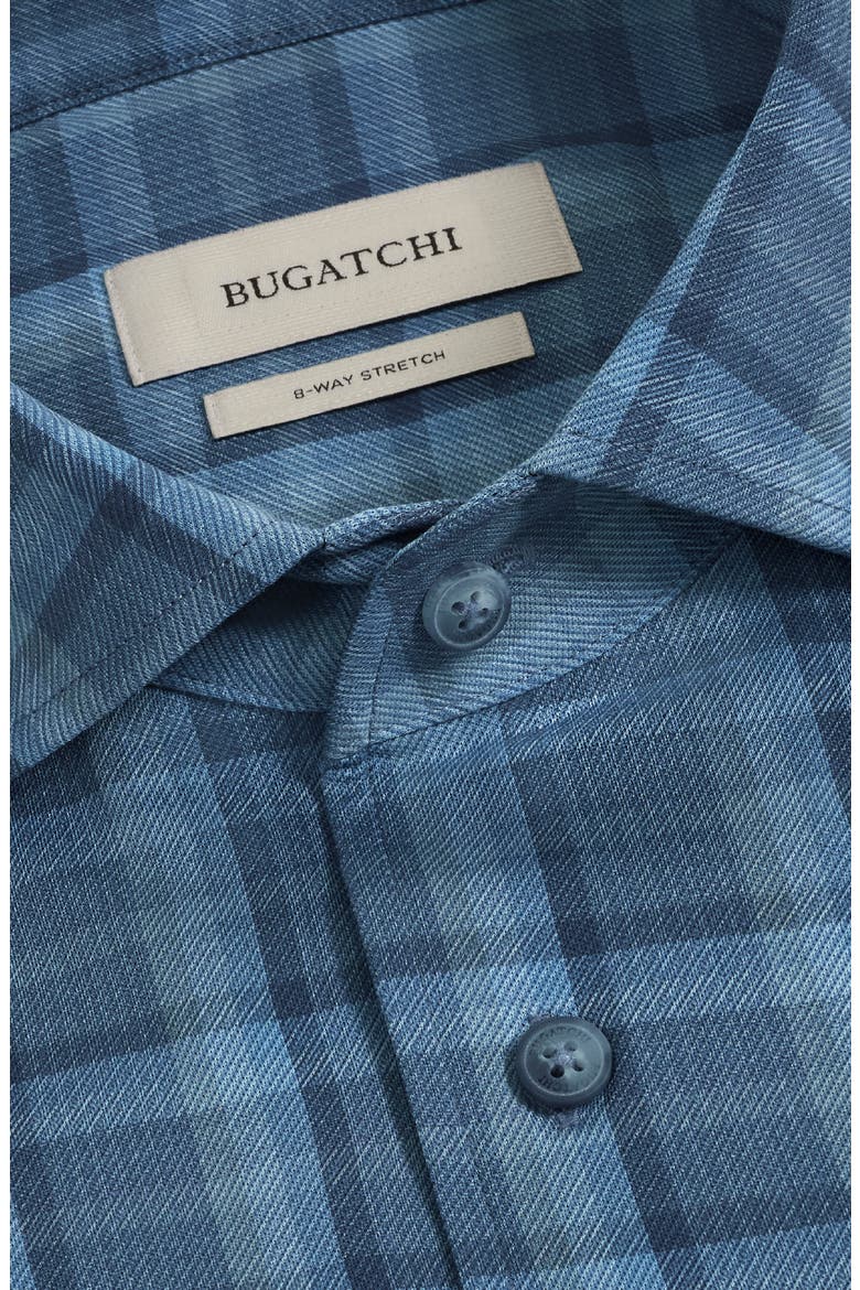 Devon OoohCotton® Plaid Button-Up Shirt, Alternate, color, SLATE