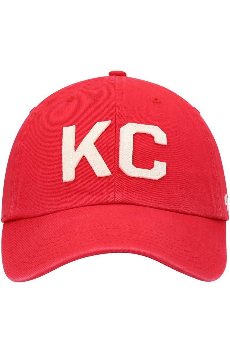 '47 Women's '47 Red Kansas City Chiefs Finley Clean Up Adjustable Hat, Alternate, color, 