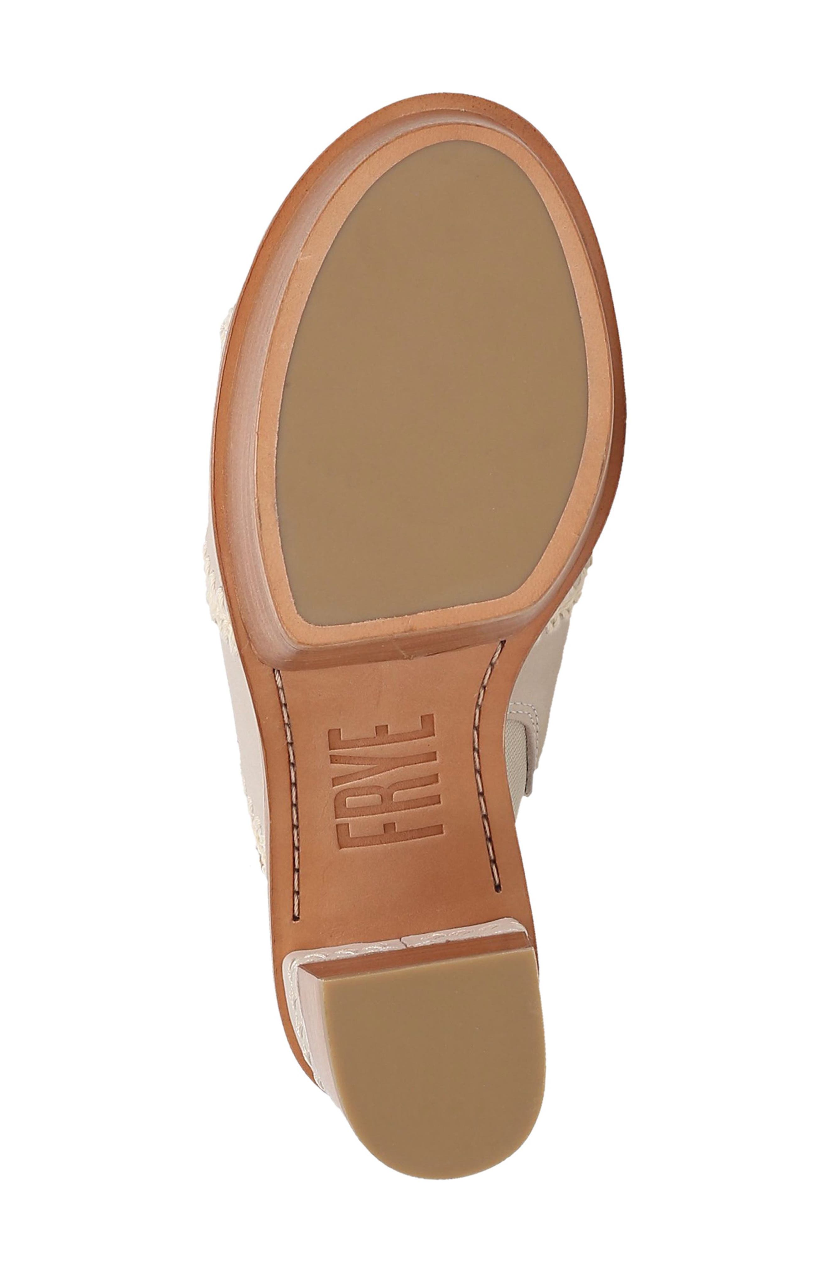 Frye Pipa Crochet Platform Sandal, Alternate, color, 