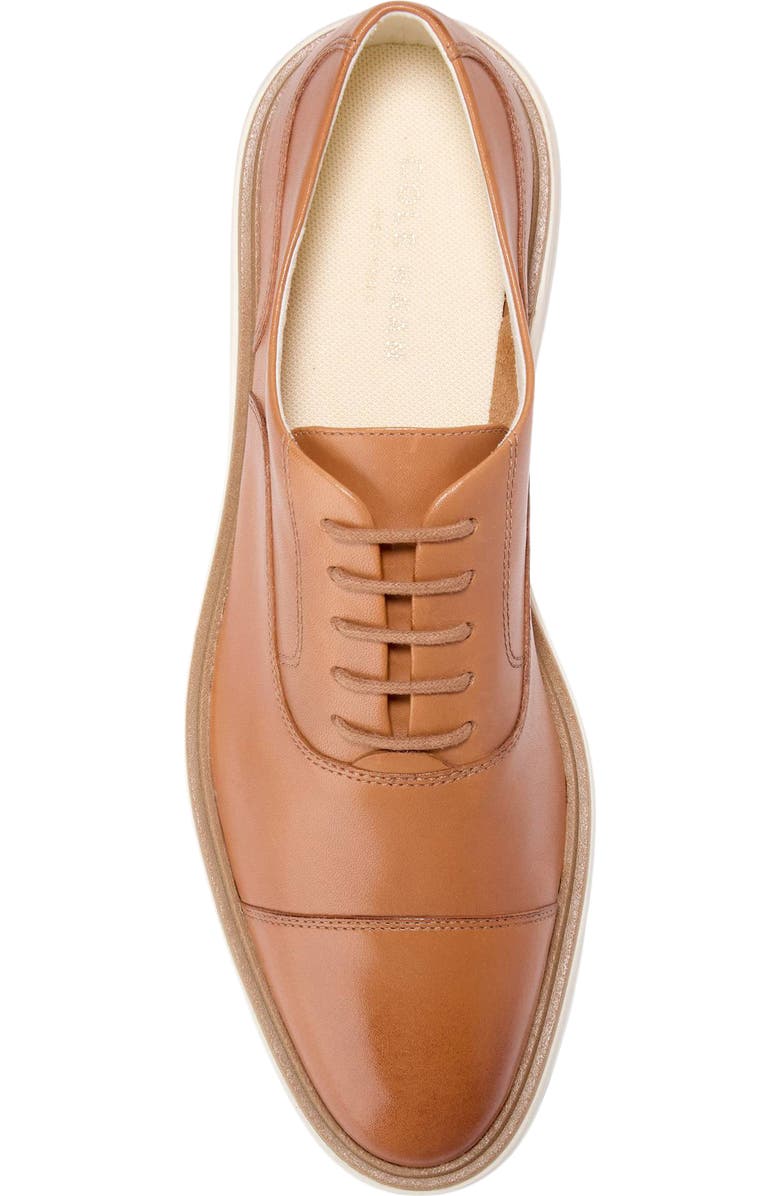 Cole Haan OriginalGrand Cityspectre Cap Toe Oxford, Alternate, color, Dark Caramel Leather