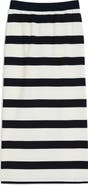 MM by Max Mara Riviera Stripe Maxi Skirt