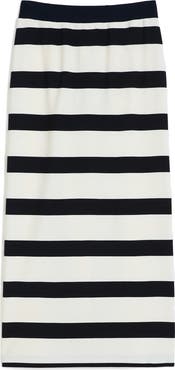 MM by Max Mara Riviera Stripe Maxi Skirt