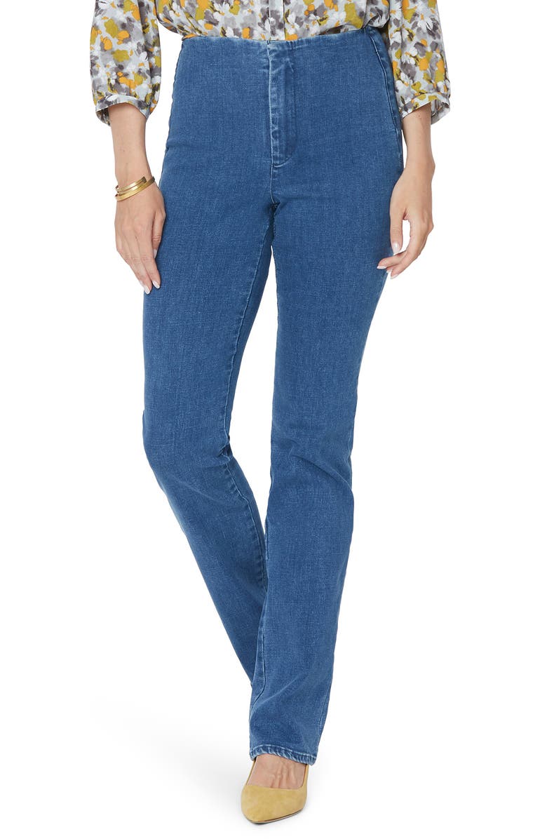 NYDJ Marilyn Flat Front Slim Straight Leg Jeans, Main, color,