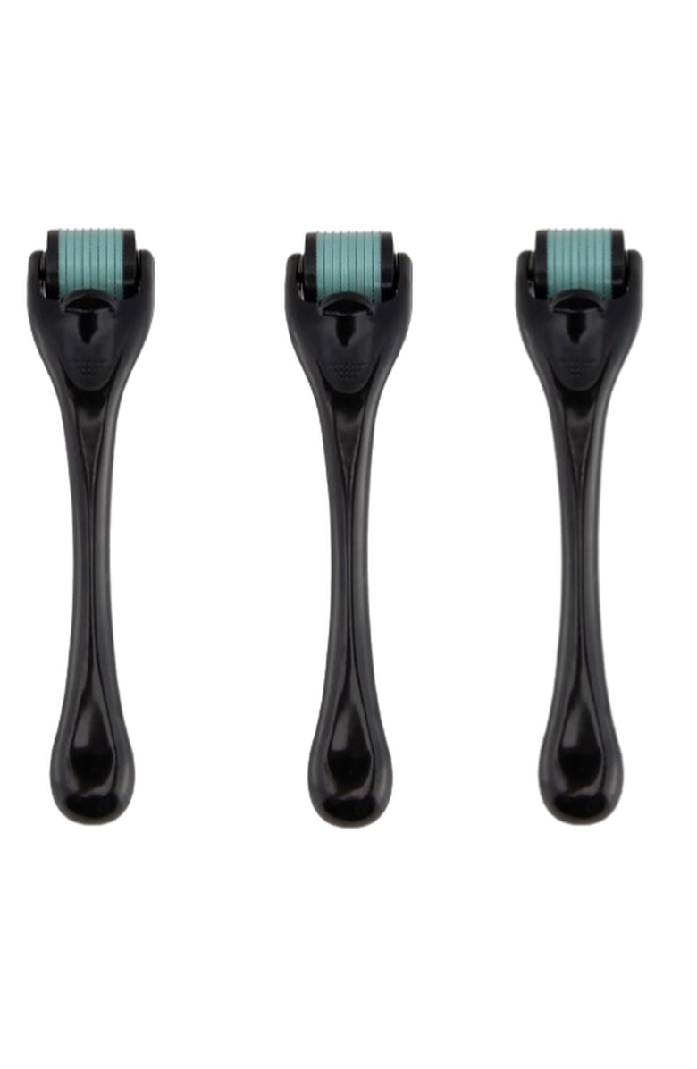 Lovery Micro Needle Derma Roller 3-Pack, Main, color, Black / Teal