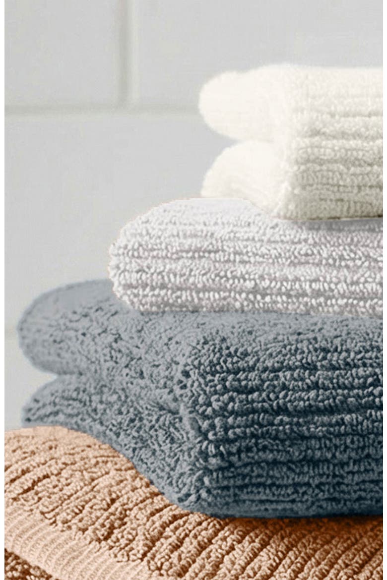 6-Piece Turkish Cotton Towel Set, Alternate, color, ADOBE