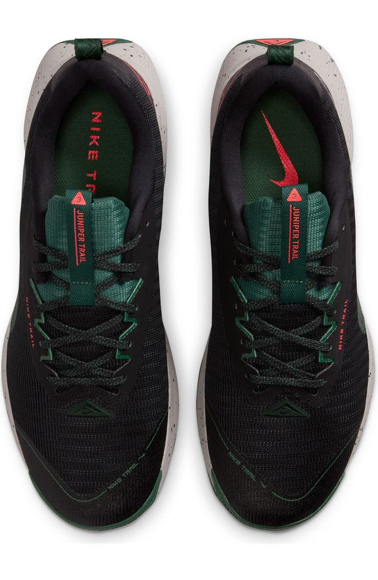 Nike Juniper Trail 3 Sneaker, Alternate, color, Black/ Bright Crimson