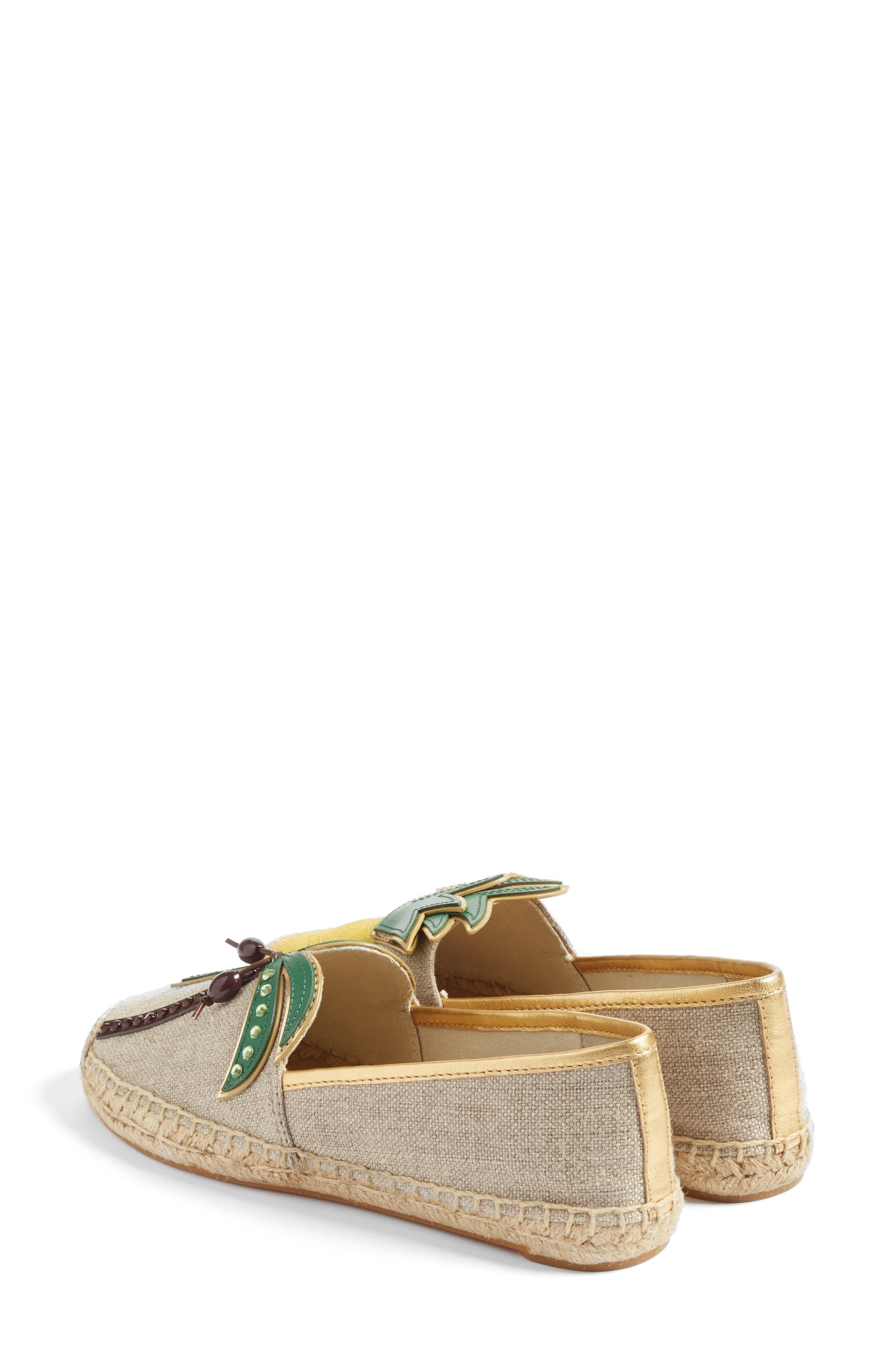 Castaway Espadrille Slip-On, Alternate, color, NATURAL/ MULTI COLOR