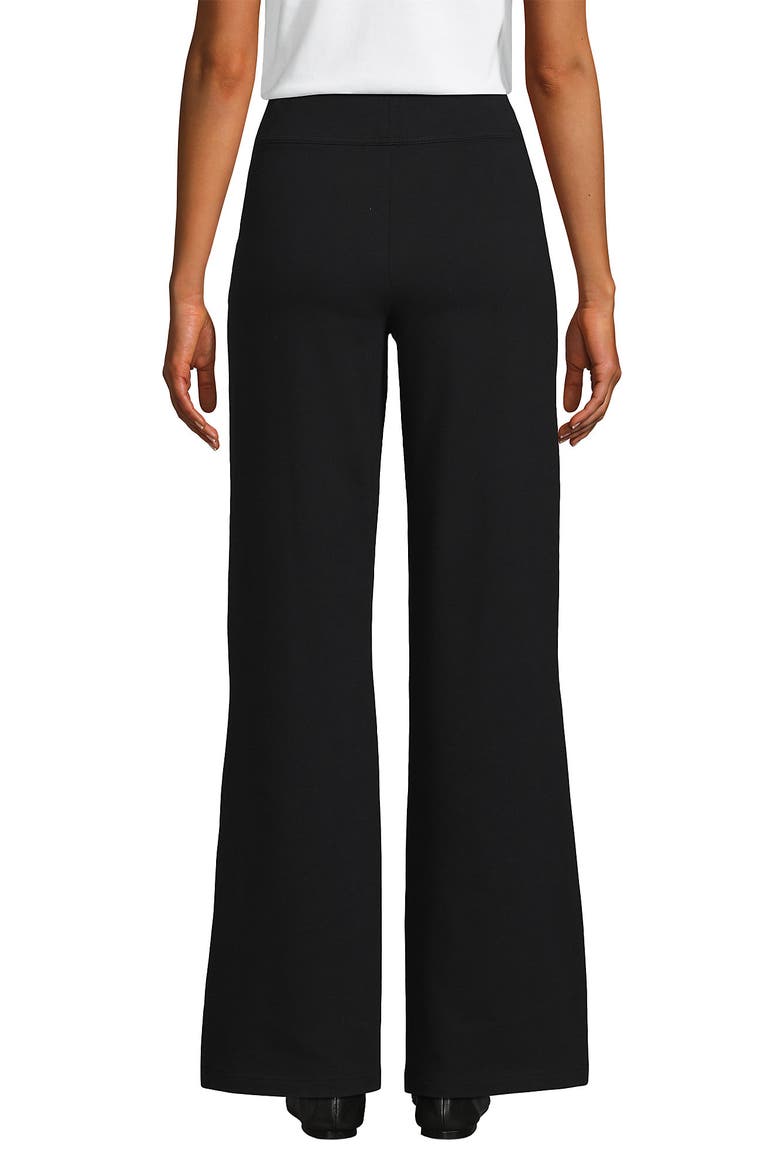 Starfish High Rise Pull On Wide Leg Pocket Pants, Alternate, color, Black