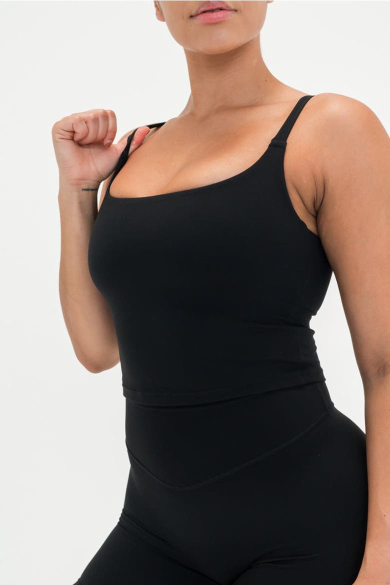 Cloud II Scoop Tank, Alternate, color, MIDNIGHT