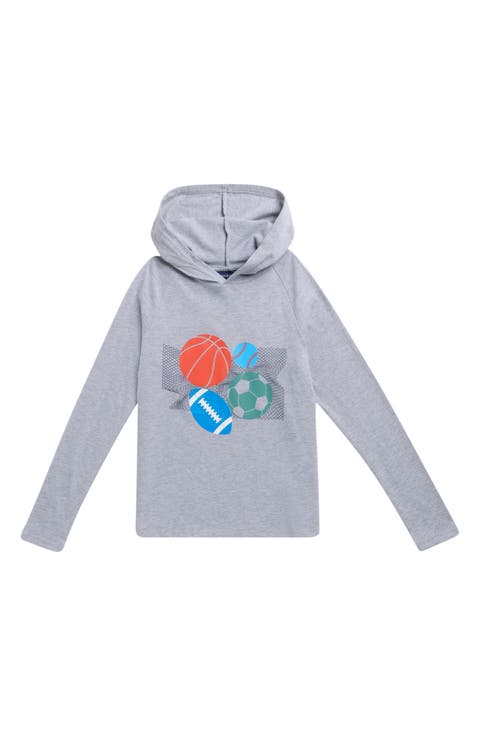 Kids' Long Sleeve Hoodie Tee