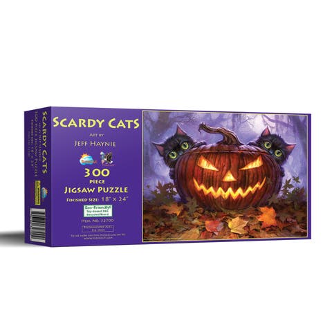 Scardy Cats 300 piece Jigsaw Puzzle for Adults