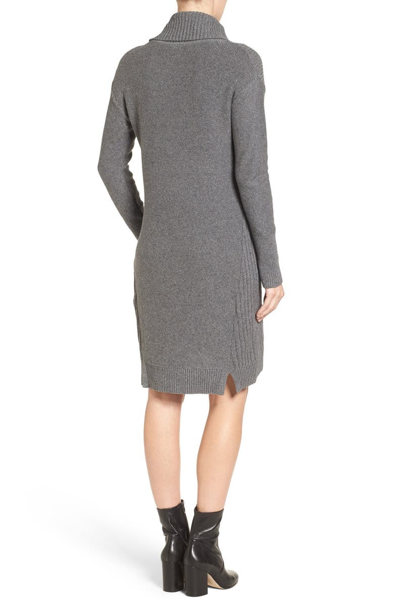 Caslon<sup>®</sup> Cowl Neck Sweater Dress, Alternate, color,