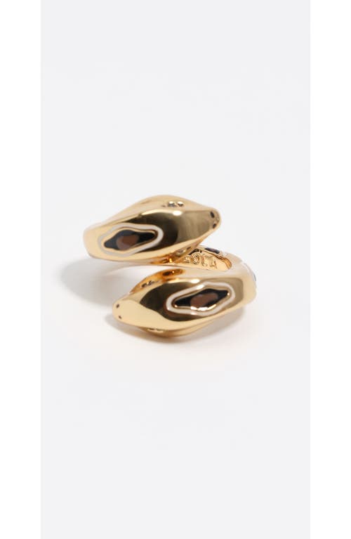 Bimba Y Lola Snakes Ring In Gold