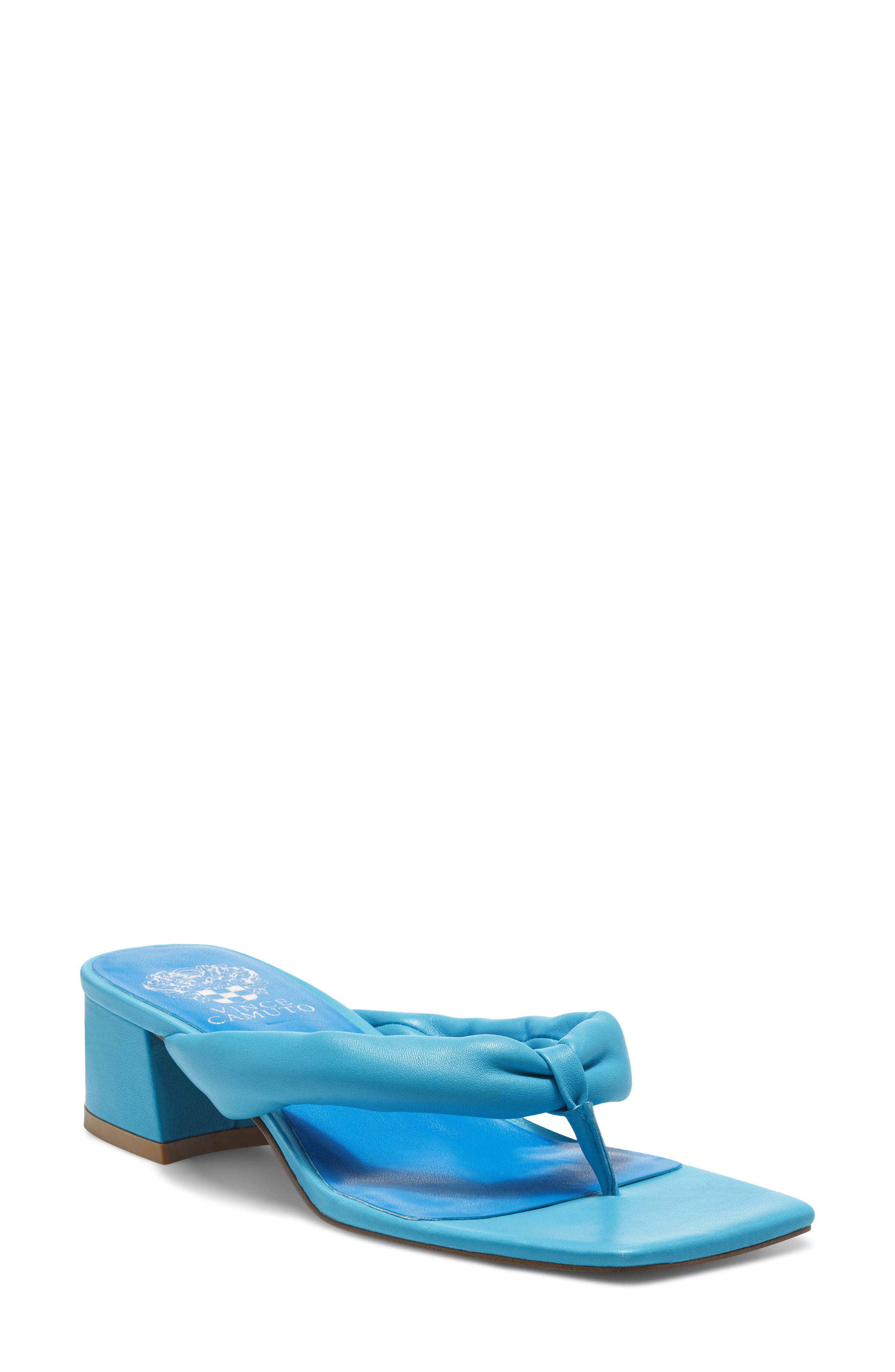 Sabrinda Flip Flop, Main, color, AQUA