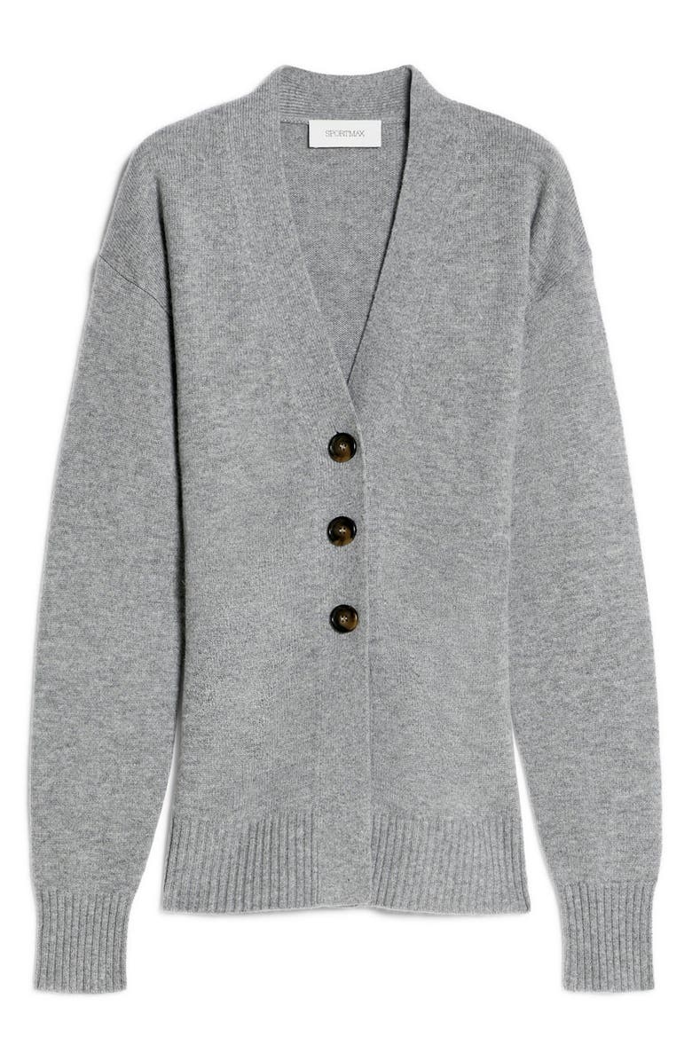 SPORTMAX Wool & Cashmere Cardigan, Alternate, color, 