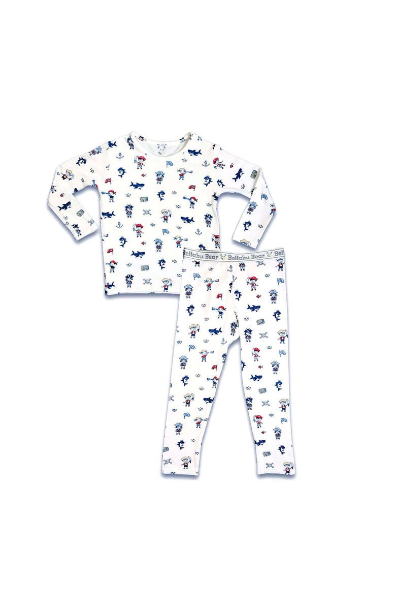 Bellabu Bear Kids' Pirate Set of 2 Piece Pajamas, Main, color, Pirate