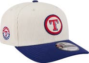 New Era Men's New Era Cream Texas Rangers Loyal 9SEVENTY Adjustable Hat