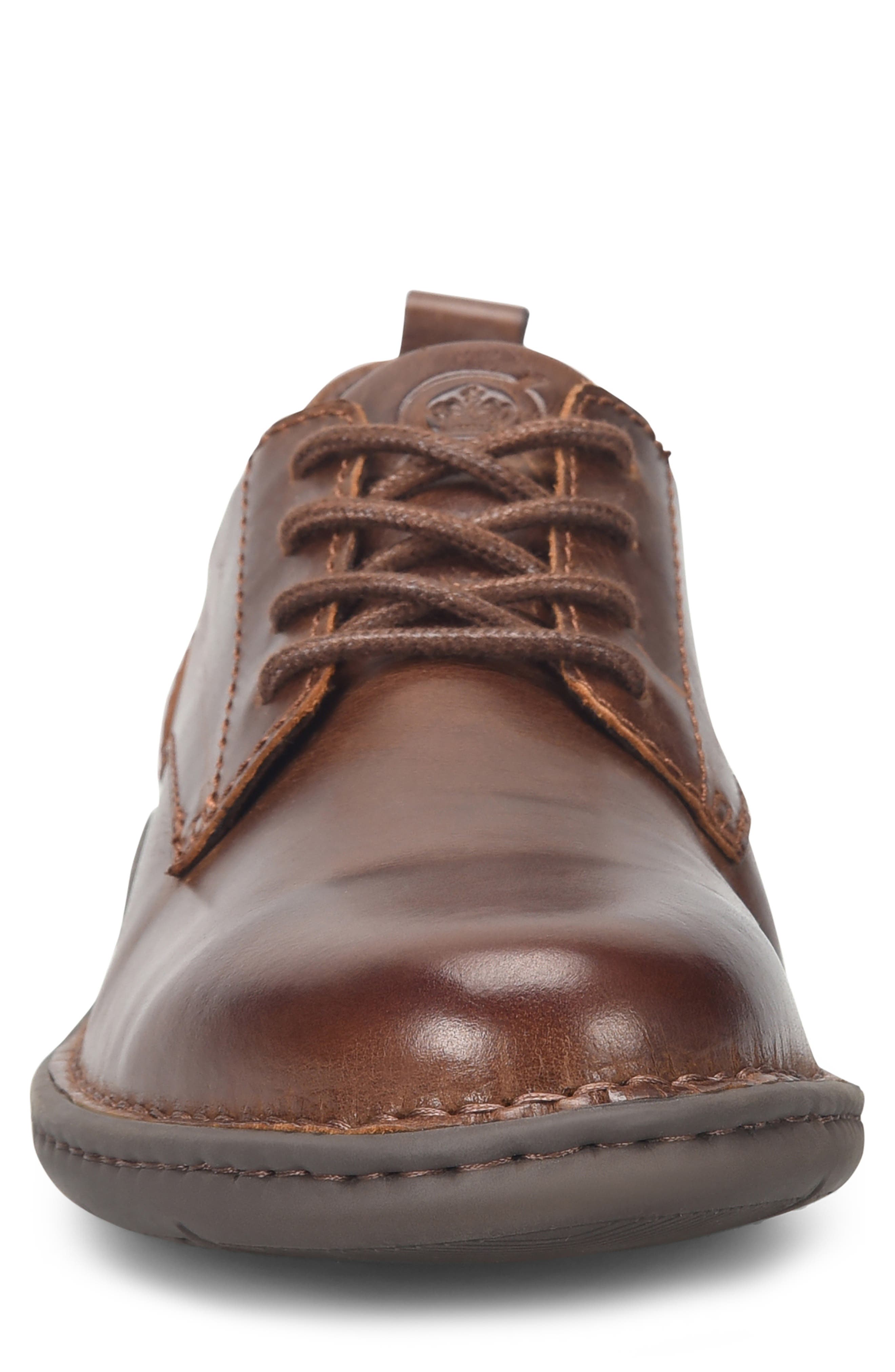 Todd Plain Toe Derby, Alternate, color, DARK BROWN LEATHER