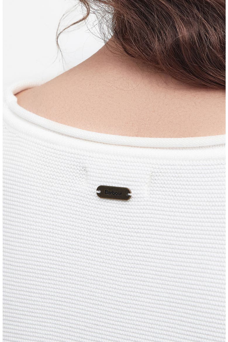 Marine Relaxed Fit Cotton Sweater, Alternate, color, CLOUD