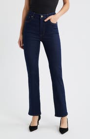 FRAME The Pencil High Waist Slim Straight Leg Jeans