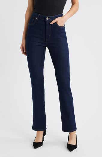 The Pencil High Waist Slim Straight Leg Jeans