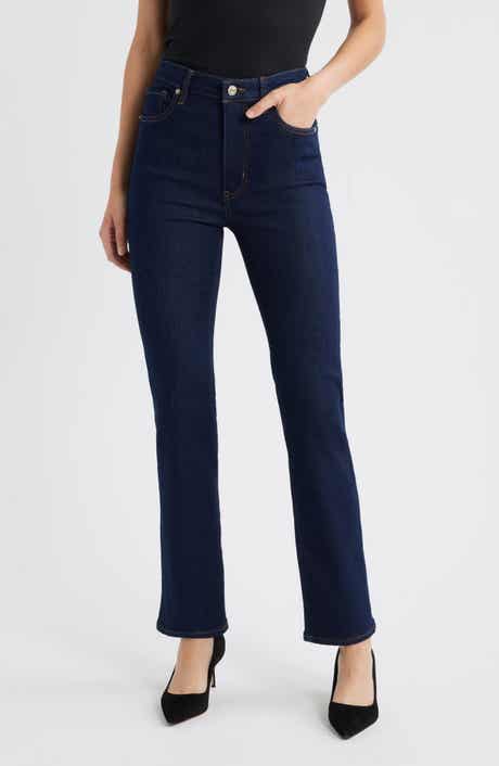 FRAME The Pencil High Waist Slim Straight Leg Jeans