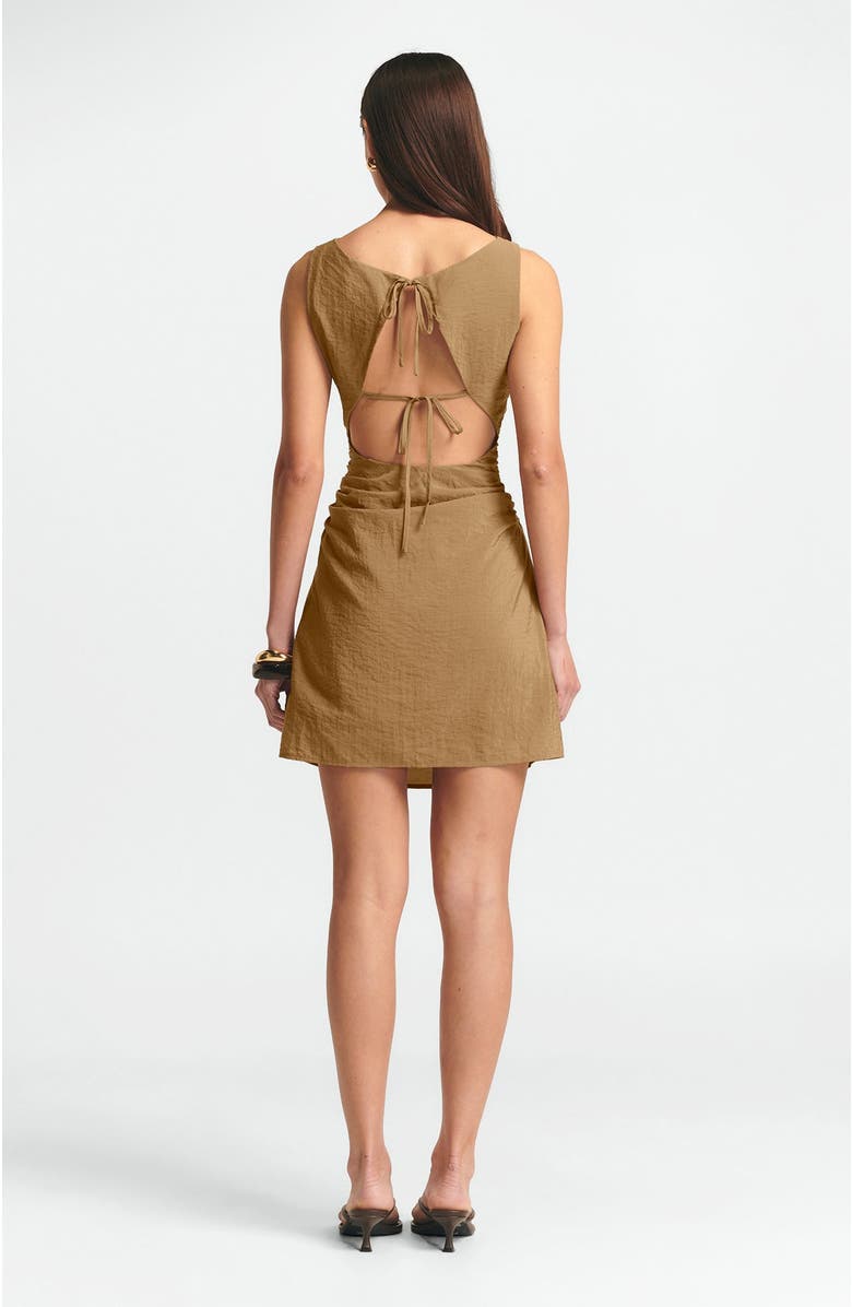 ST MRLO Sara Mini Dress, Alternate, color, Brown