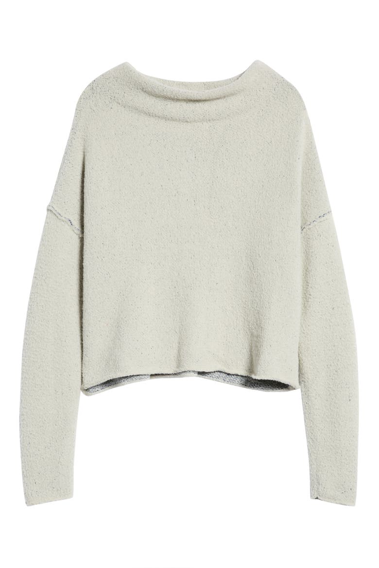 San Vincent Funnel Neck Sweater, Alternate, color, SILVER SAPPHIRE