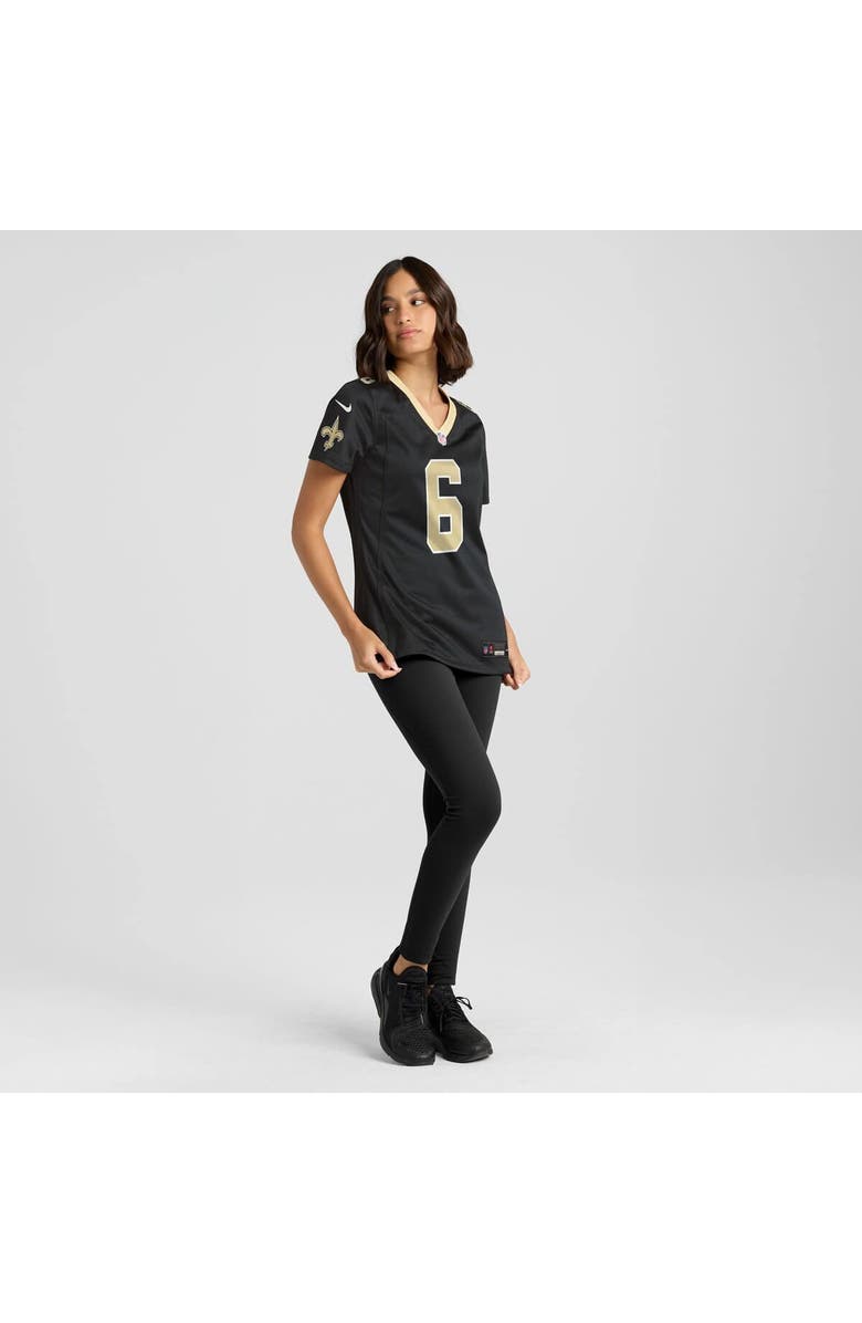 Nike Women
s Nike Tyler Shough Black New Orleans Saints Game Jersey, Alternate, color, Black