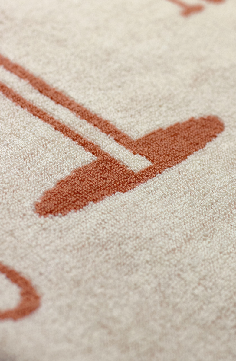 Sierra Madre Golf Golf Cowgirl Towel, Alternate, color, Terracotta