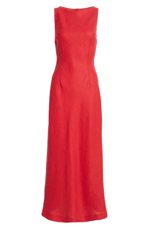 Faithfull The Brand Lydie Maxi Dress In Red