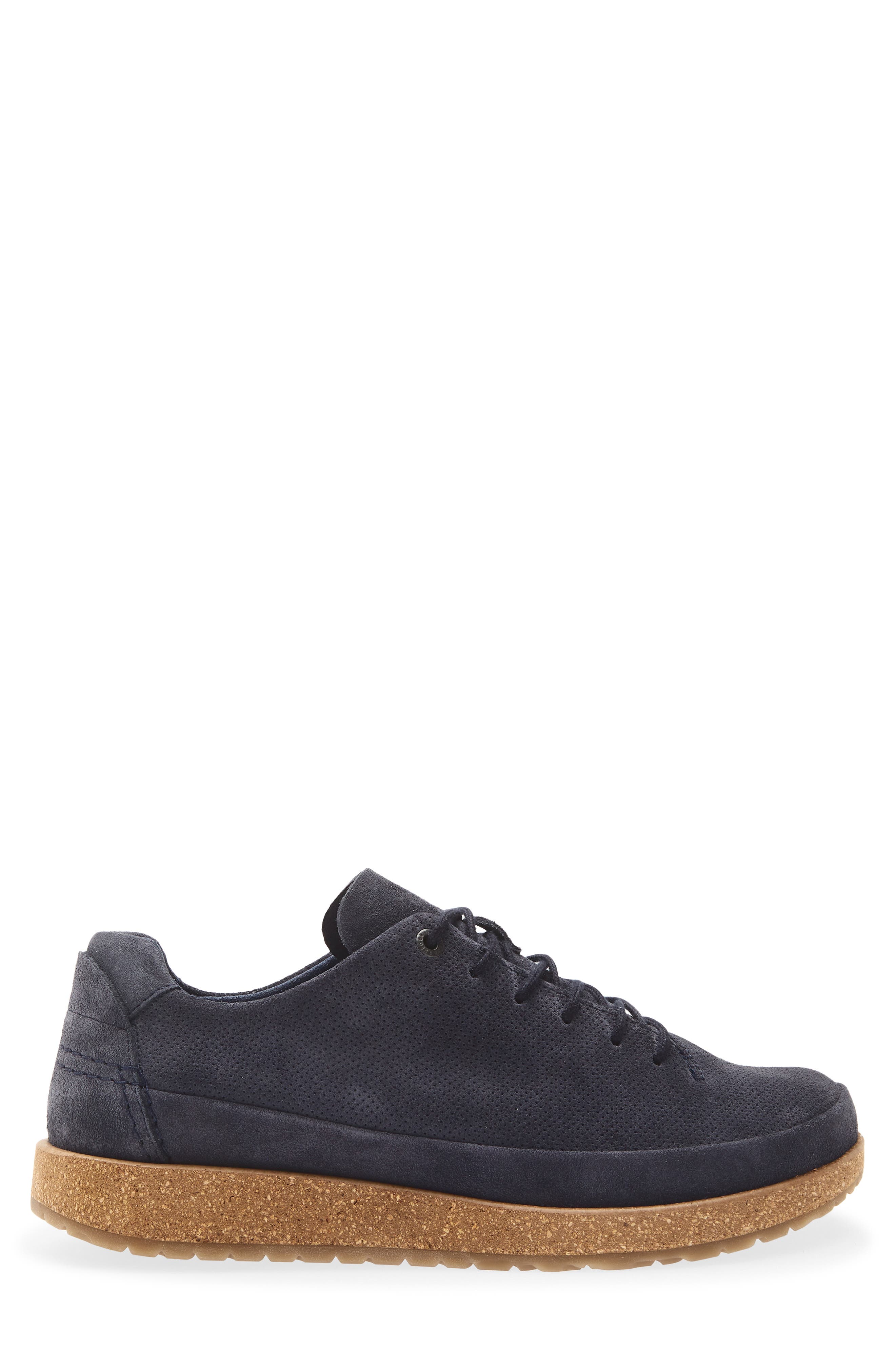 Honnef Embossed Suede Sneaker, Alternate, color, MIDNIGHT