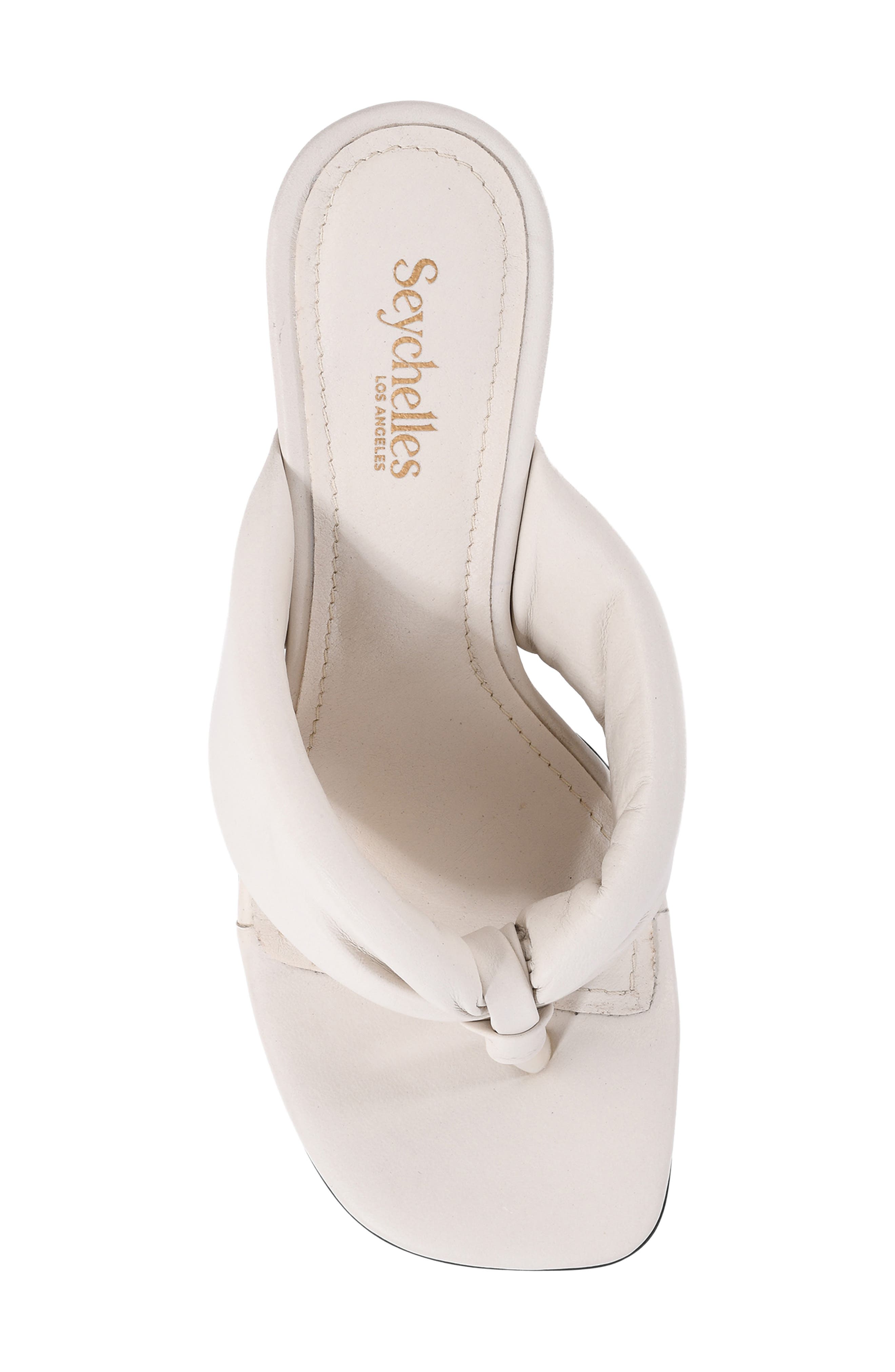 Wishing Well Wedge Flip Flop, Alternate, color, OFF WHITE